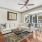 Model living room and home office (flex space)